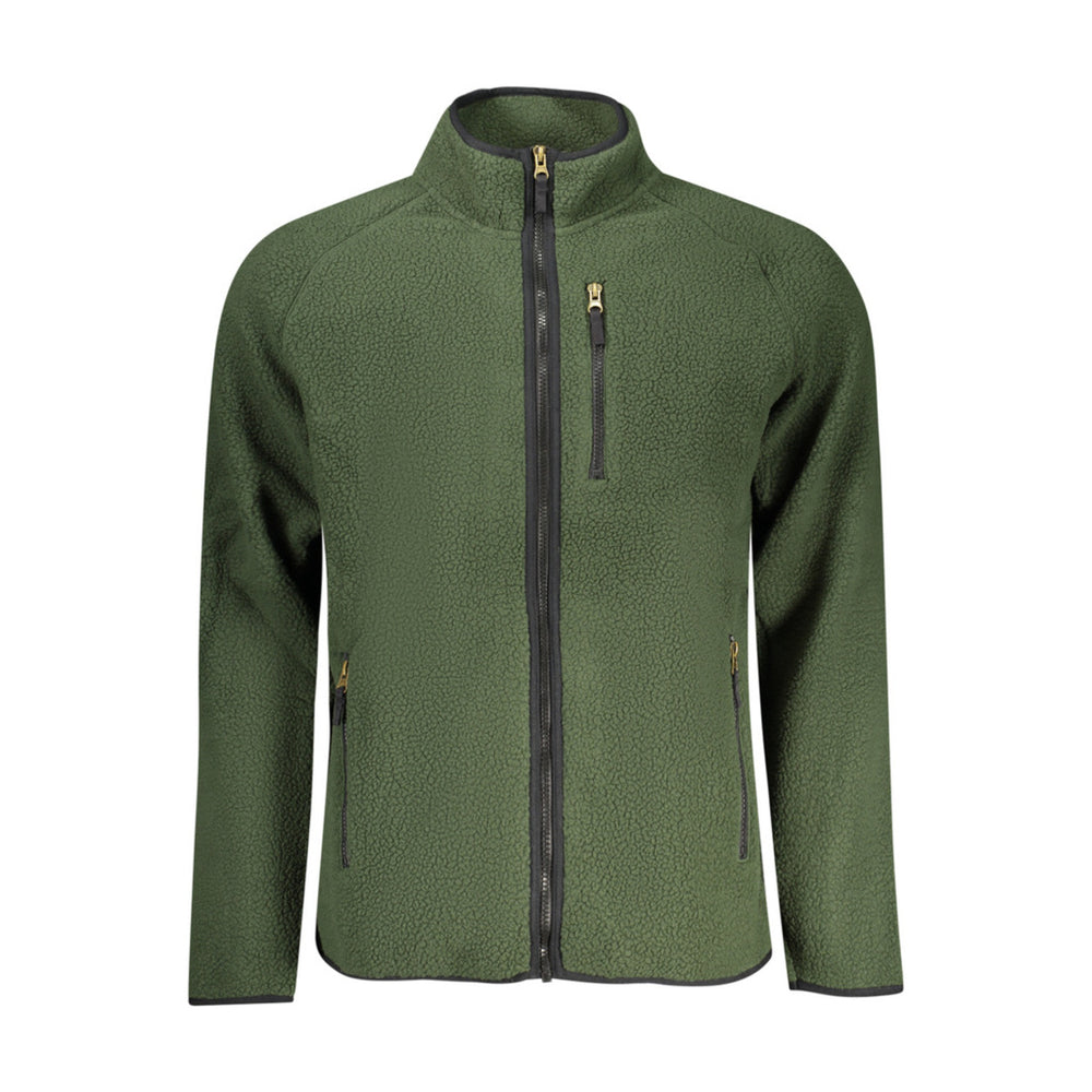 Urban Faden Herren Fleece-Zip-Jacke – Langarm